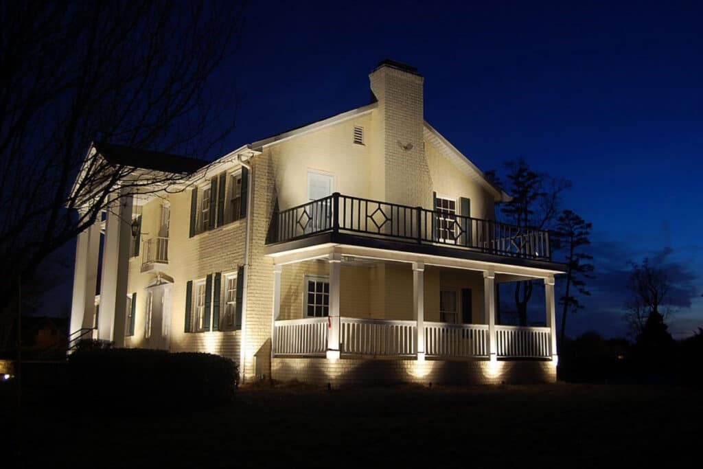 Residential Exterior Security Lighting